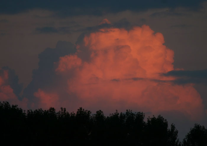 il cielo stasera